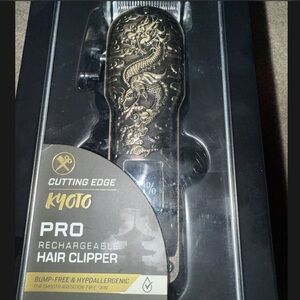 Cutting Edge KYOTO Dragon PRO Rechargeable Hair Clipper GOLD  NEW
